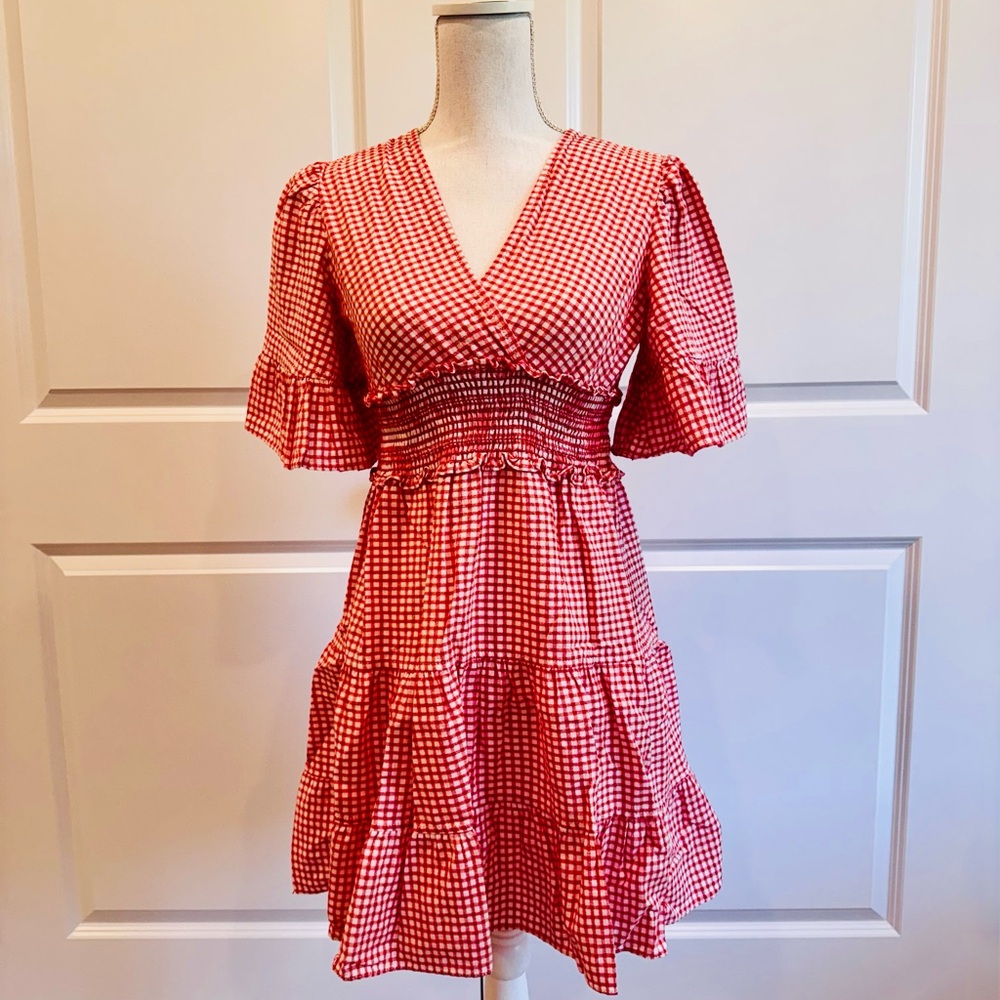 Max Studio Fit & Flare Cotton Mini Dress - Small
